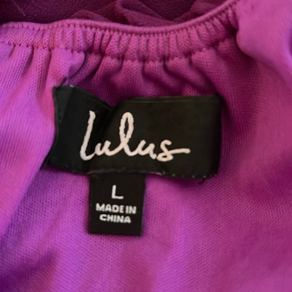 ❤️ Lulus Mythical Kind of Love Magenta Chiffon Maxi Gown - Picture 9 of 12